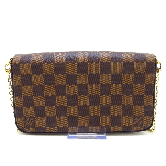 Louis Vuitton Felicie Ebene Wallet Pochette - Picture 1 of 9